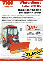 Angebot TYM Traktoren