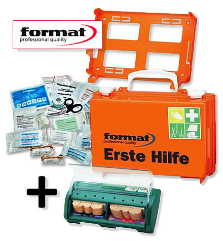 Verbandkasten mit Pflasterspender