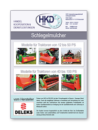 Flyer Schlegelmulcher